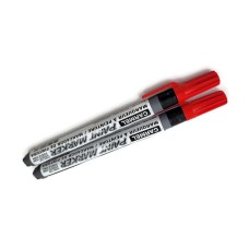 Lot Of 2 Carmel Paint Marker Fine Tip Multi-surface Pen Permanent Oil-based Red Lot Of 2 Carmel Paint Marker Fine Tip Multi-surface Pen Permanent Oil-based Red