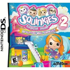 Squinkies 2: Adventure Mall Surprize - (nintendo Ds, 2011) Complete