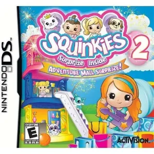 Squinkies 2: Adventure Mall Surprize - (nintendo Ds, 2011) Complete