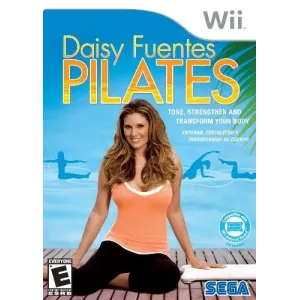 Daisy Fuentes Pilates Game Nintendo Wii No Manual Included