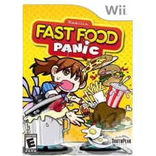 Fast Food Panic (nintendo Wii, 2010) Complete Cooking Game Rated E Kids W/manual Fast Food Panic (nintendo Wii, 2010) Complete Cooking Game Rated E Kids W/manual