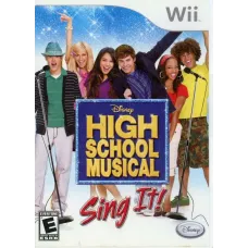 Wii Disney High School Musical: Sing It Game Only 2007 Nintendo No Manual Wii Disney High School Musical: Sing It Game Only 2007 Nintendo No Manual