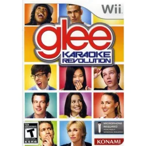Karaoke Revolution Glee Wii Disk And Case Only (no Bundled Items)