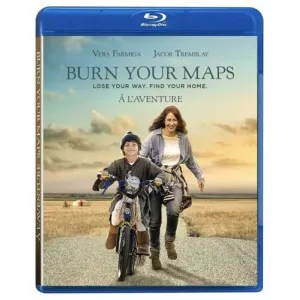 Burn Your Maps (blu-ray) With Slipcover Vera Farmiga, Jacob Tremblay Mint