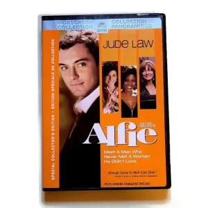 Alfie Dvd Jude Law Special Collectors Edition Romantic Comedy Acceptable Cover