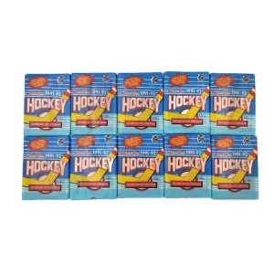 1991-92 O-pee-chee - Nhl Hockey Cards Vintage Nhl Booster Lot Of 10 Packs