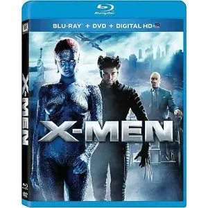 X-men (blu-ray/dvd, 2014, 2-disc Set, Patrick Stewart, Hugh Jackman) 