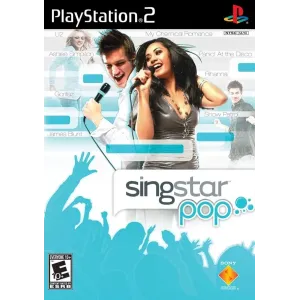 Singstar: Pop (sony Playstation 2, 2007) Game And Manual Only (no Micro)