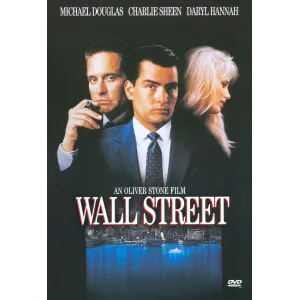 WALL STREET (DVD, 2006, Widescreen) - with Charlie Sheen Michael Douglas