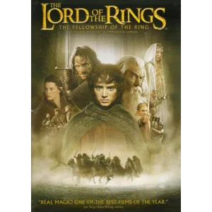 Lord Of The Rings : Fellowship Of The Ring (dvd, 2002, 2-disc, Widescreen) New