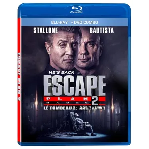 ESCAPE PLAN 2 HADES BLU RAY (2018, Widescreen) Sylvester Stallone, Action Film