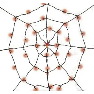 Spider Web Lights (35 Lights) Indoor Outdoor 5 Feet Diameter