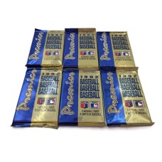 Lot Of 6 Sealed Pack Topps O-pee-chee 1992 Baseball Premier 8 Cards Each Pack