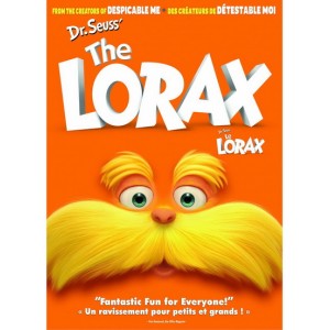 Dr. Seuss The Lorax (dvd, 2019, Canadian Release)