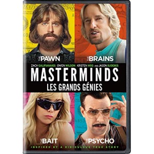 MASTERMINDS (DVD) CANADIEN RELEASE