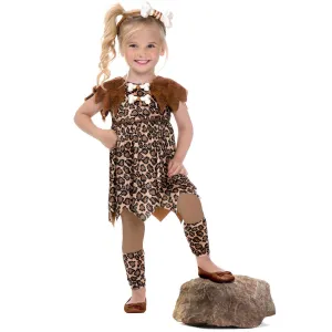 Little Cavegirl Girl Toddler  Halloween Costume (3-4t)