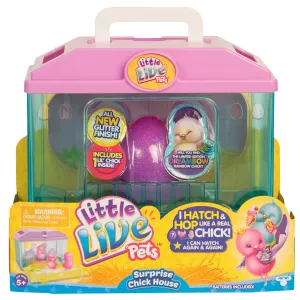 Little Live Pets Surprise Chick Hatching House Cute Interactive Collectible