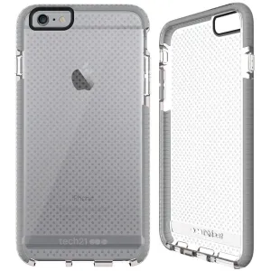 Tech21 Evo Mesh Elite Case Cover For Iphone 6 Plus/6s Plus - Clear Grey