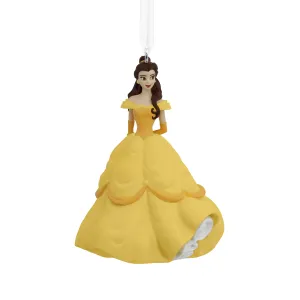 2022 Hallmark Disney Beauty And The Beast Belle Christmas Tree Ornament