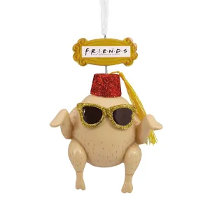 2021 Hallmark (Friends Turkey In Fez And Sunglasses) Christmas Tree Ornament 