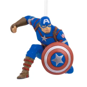 2022 Hallmark Avengers Captain America Christmas Tree Ornament