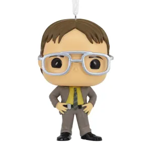 2022 Hallmark The Office Dwight Schrute Funko Pop! Christmas Tree Ornament