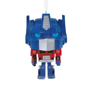 2022 Hallmark Transformers Optimus Prime Funko Pop Christmas Tree Ornament
