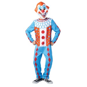 Vintage Vibes Clown Child Large L (10-12) Halloween Costume