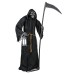 6 Ft Motion Animatronic Reaper Holding Scythe Led Lantern Halloween Decoration 6 Ft Motion Animatronic Reaper Holding Scythe Led Lantern Halloween Decoration