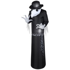 6 Ft Airblown Raven Reaper Light Up Halloween Inflatable Outdoor Decoration  6 Ft Airblown Raven Reaper Light Up Halloween Inflatable Outdoor Decoration