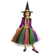 Girls' Crafty Witch Cutie Halloween Costume Child Large (10-12) Girls' Crafty Witch Cutie Halloween Costume Child Large (10-12)