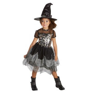 Girls' Glamours Witch Halloween Costume Child Medium (8-10)