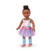 My Life As Poseable Ballerina 18â€ Doll, Dark Brunette Hair, Brown Eyes