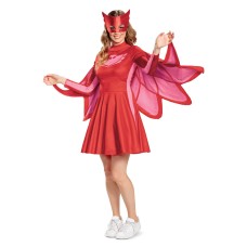 Pj Masks Owlette Women Halloween Fancy Dress Costume Adult Medium (8-10) Pj Masks Owlette Women Halloween Fancy Dress Costume Adult Medium (8-10)