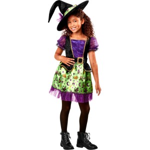Rubie's Whimsical Witch Child Halloween Costume Small (4-6) Rubie's Whimsical Witch Child Halloween Costume Small (4-6)