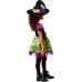 Rubie's Whimsical Witch Child Halloween Costume Small (4-6) Rubie's Whimsical Witch Child Halloween Costume Small (4-6)