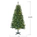 Holiday Time Paxton 6.5' Pre-lit Led ( Colors Changing Lights) Christmas Tree Holiday Time Paxton 6.5' Pre-lit Led ( Colors Changing Lights) Christmas Tree
