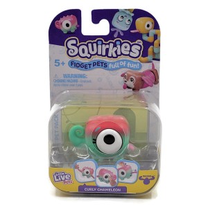 Little Live Pets Squirkies Fidget Pets Curly Chameleon Single Pack