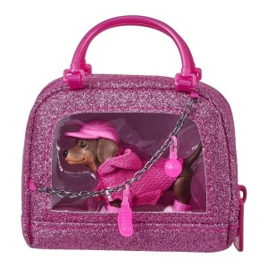 Real Littles Cutie Carries Rainbow Sparkle Carrier Dachshund 2022