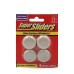 Lot Of 4 Super Sliders Waxman 1-1/4 Self-stick Felt Round Furniture Self-stick Lot Of 4 Super Sliders Waxman 1-1/4 Self-stick Felt Round Furniture Self-stick
