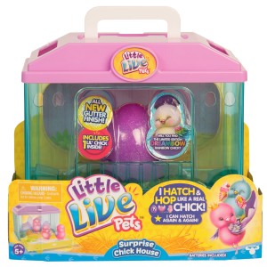 Little Live Pets Surprise Chick Hatching House Cute Interactive Collectible