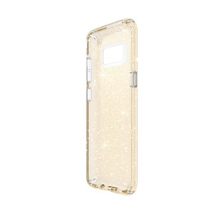 Speck Presidio Clear + Glitter For Samsung Galaxy S8 Gold Glitter/clear