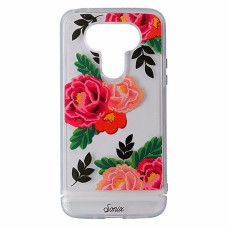 Sonix Clear Coat Hybrid Case For Lg G5 - Clear/ Red Flowers / Lolita Sonix Clear Coat Hybrid Case For Lg G5 - Clear/ Red Flowers / Lolita