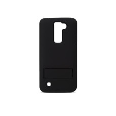 Tough Dual Layer Case For Lg Phoenix 2, K8, K350n, Lg Escape 3 K373 - Black