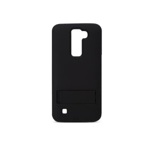 Tough Dual Layer Case For Lg Phoenix 2, K8, K350n, Lg Escape 3 K373 - Black