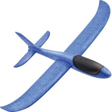 Playday Foam Airplane Glider 18 Inch Wings Flexible Lightweight Durable Blue 3+ Playday Foam Airplane Glider 18 Inch Wings Flexible Lightweight Durable Blue 3+