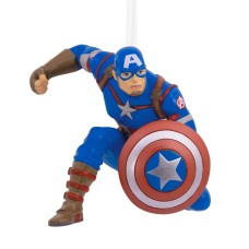 2022 Hallmark Avengers Captain America Christmas Tree Ornament 2022 Hallmark Avengers Captain America Christmas Tree Ornament