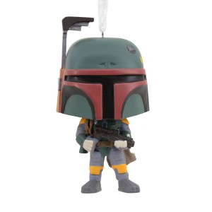 2022 Hallmark Funko Pop! Star Wars Boba Fett Christmas Tree Ornament