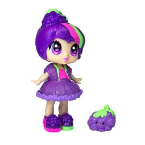 Bubble Trouble Grape Fun Doll With Squishy Sidekick Scented Collect Them All 5+