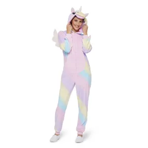 Women's Unicorn Halloween One Piece Pijama Jumpsuit ( Xsmall ) Xs